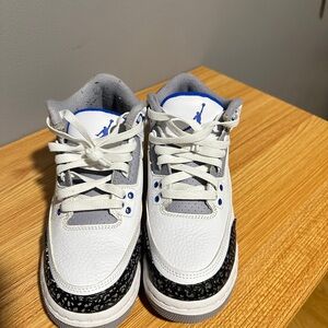 jordan 3 retros racer blue 5 1/2 men’s